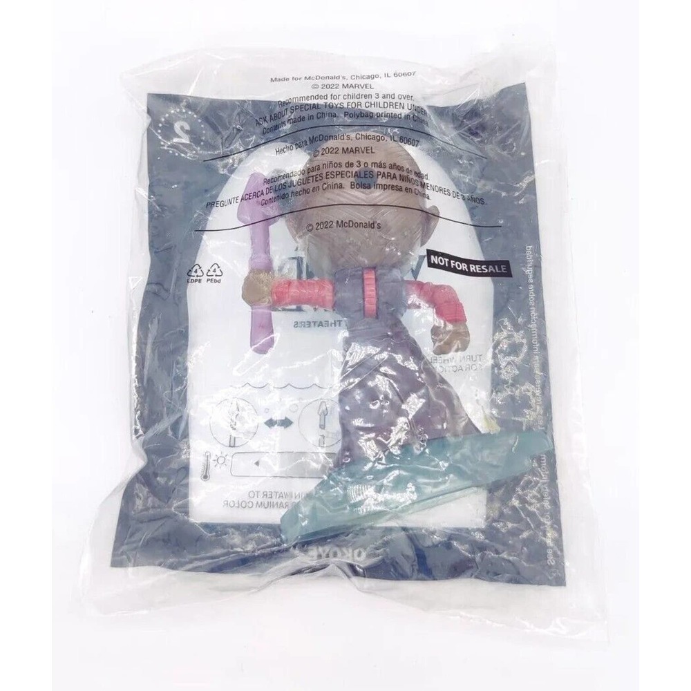 NEW McDonalds Marvel Black Panther Wakanda Forever Okoye #2 Happy Meal Toy 2022